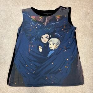 Her Universe Studio Ghibli Howl’s Moving Castle Embrace Girls Muscle Tank Size M